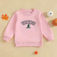 Lioraitiin Autumn Baby Boys Girls Sweatshirts Long Sleeve Round Neck Letter Embroidery Fall Tops Pullovers - Image 5